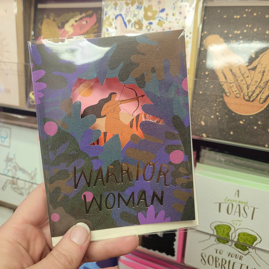 Warrior Woman Card