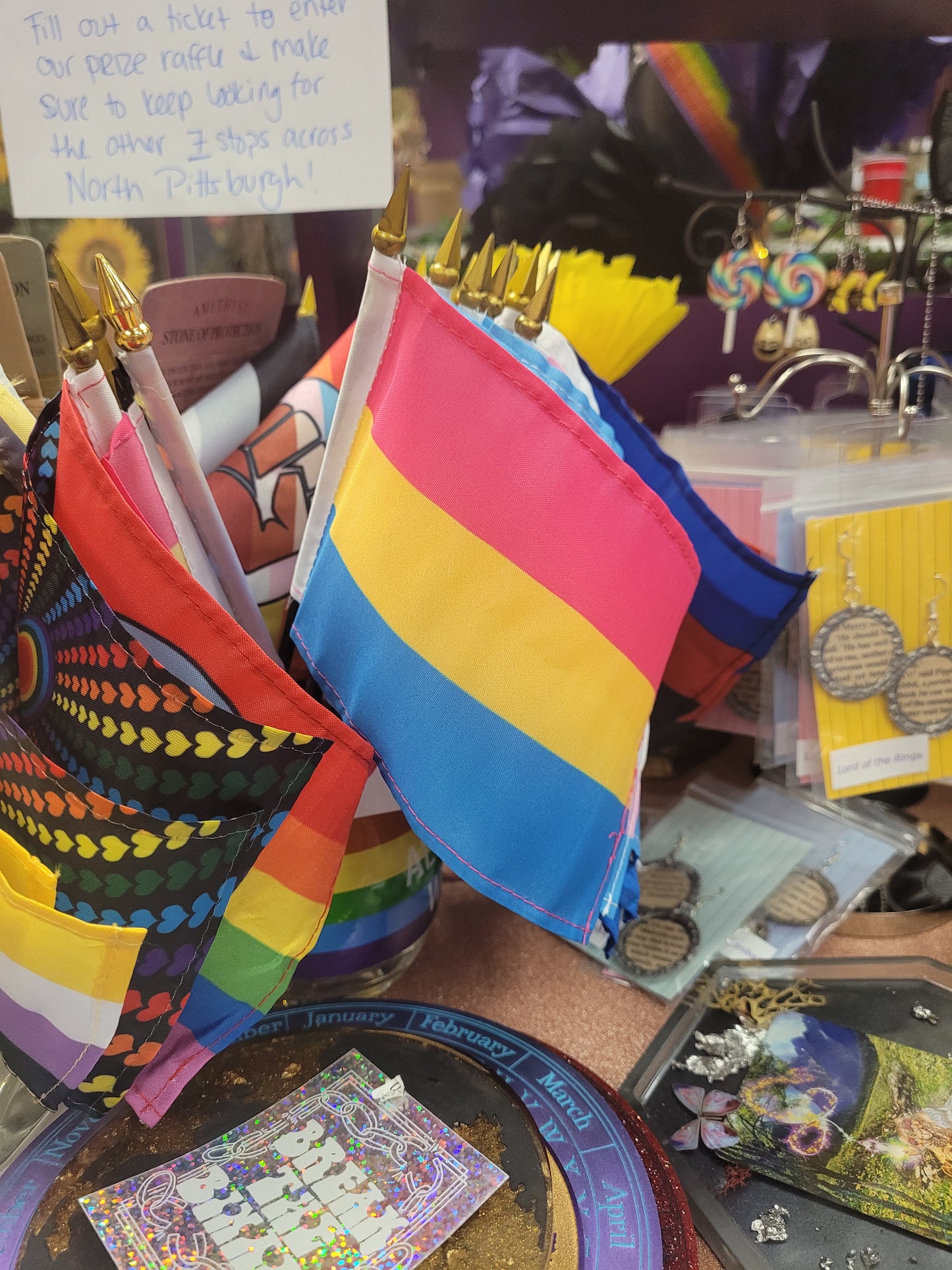 Desk-top Pride Flags!