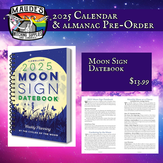 Llewellyn's 2025 Moon Sign Datebook - Pre-Order