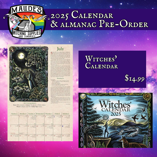 Llewellyn's 2025 Witches' Calendar - Pre-order