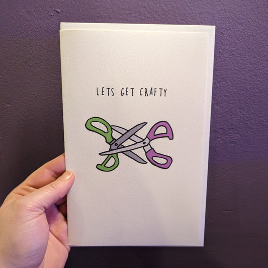 Let's Get Crafty Card