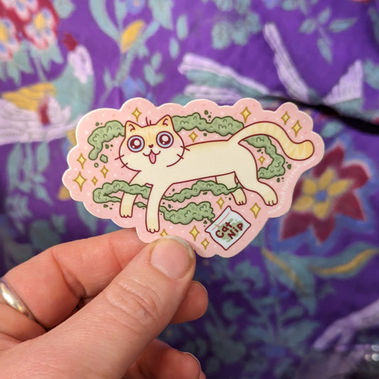 High Kitty Sticker