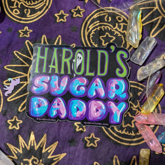 Harold's Sugar Daddy Sticker