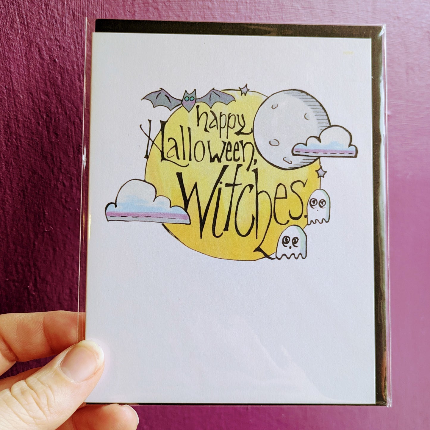 Happy Halloween Witches Card