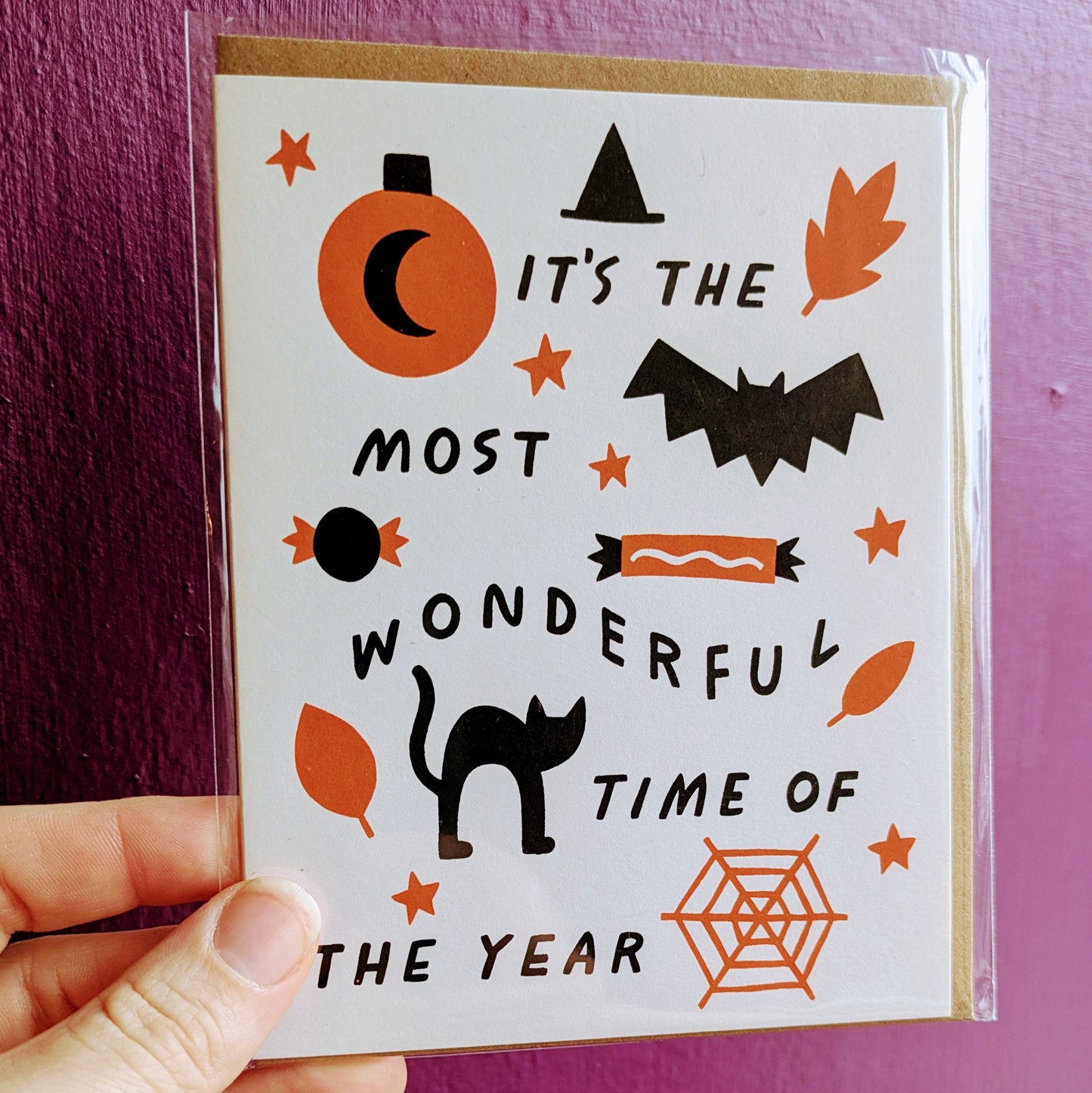 Halloween - Most Wonderful Time of the Year Card