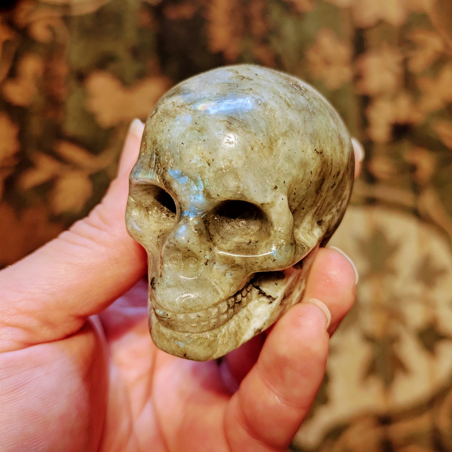 Labradorite Skull