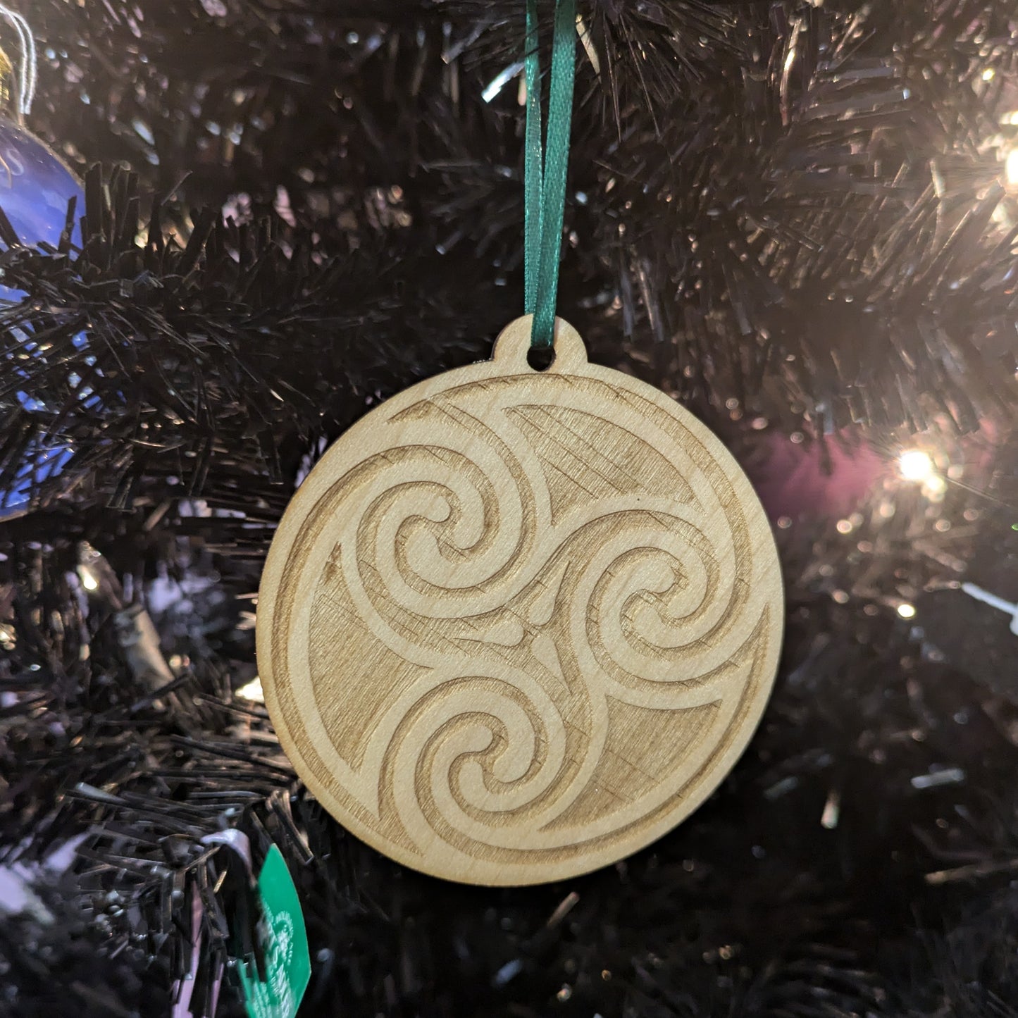 Triskelion Holiday Ornament