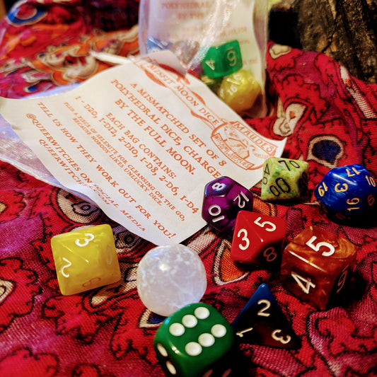 Mismatched Moon Dice