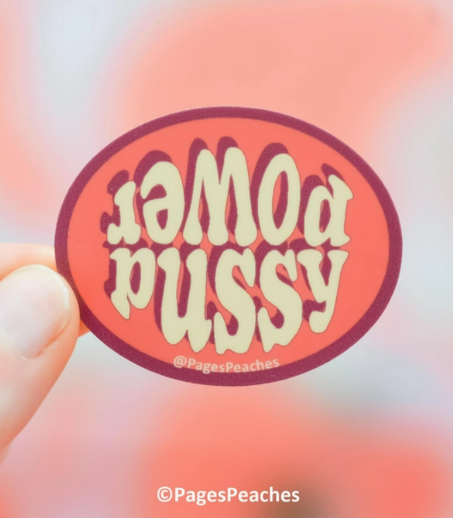 Pussy Power Sticker