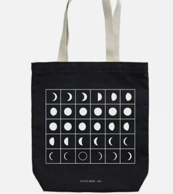 Moon Phases Tote Bag