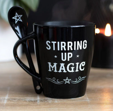 Stirring Up Magic Mug & Spoon Set