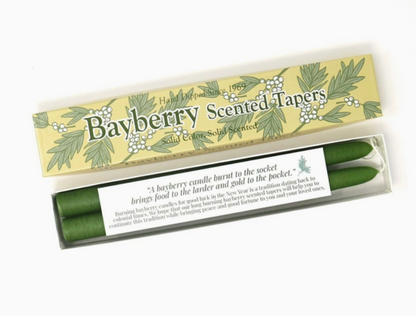 Bayberry Scented Taper Candles