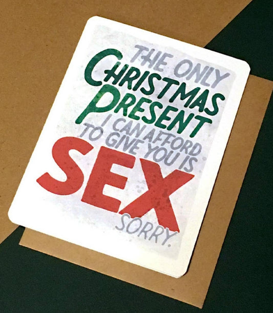 Christmas Sex Card