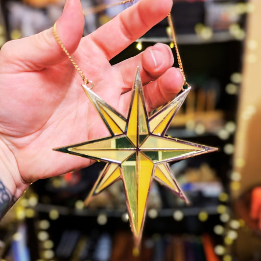 Eight Point Star Suncatcher