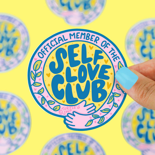 Self Love Club Vinyl Sticker