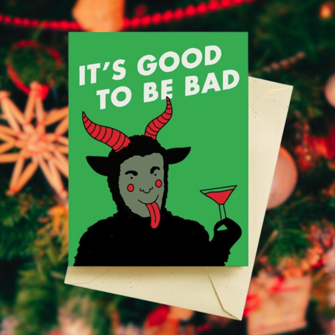 Krampus Holiday Card