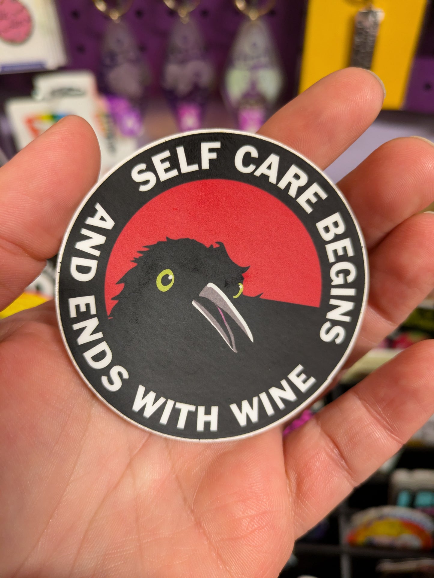 Self-Care Sticker